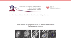 Desktop Screenshot of cardiac-imaging.org