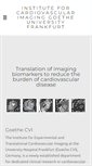 Mobile Screenshot of cardiac-imaging.org